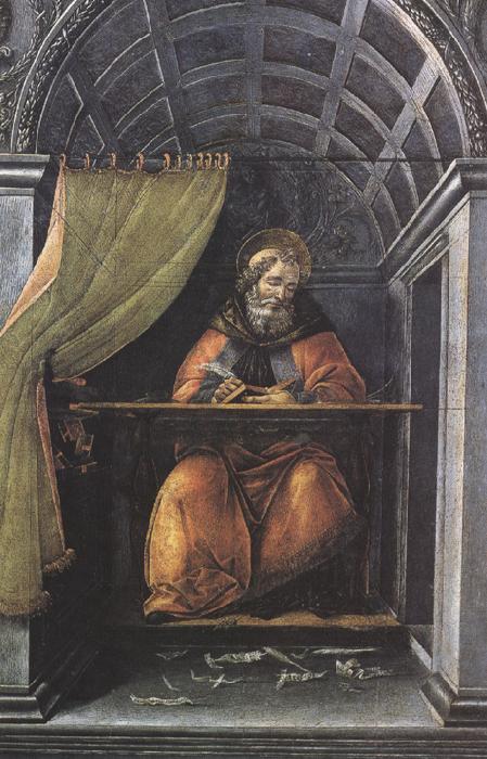 Sandro Botticelli St Augustine in his Study (mk36) oil painting image